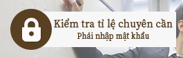 Xác nhận tỷ lệ tham dự　Cần nhập mật khẩu